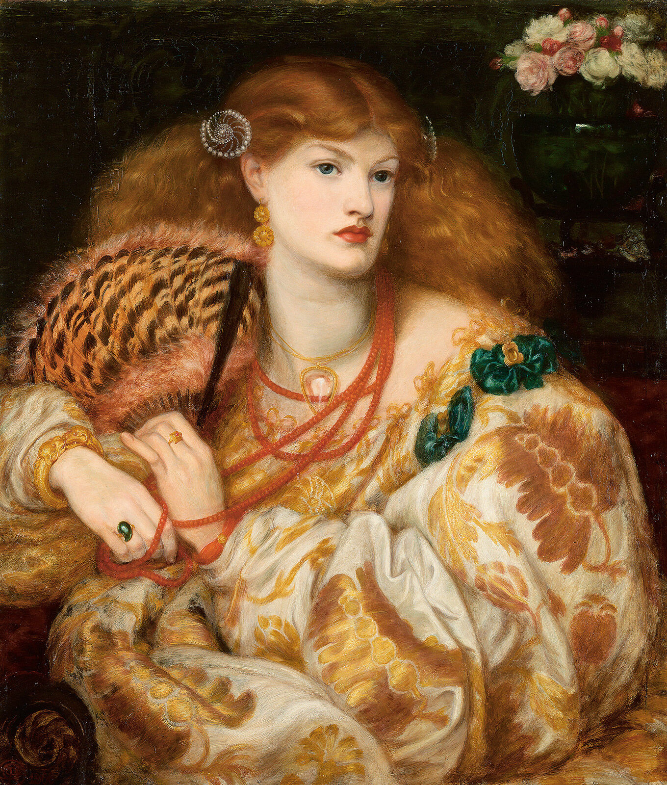 The Age of Rossetti　ロセッティ Dante Gabriel Rossetti: Carlisle Wall (The Lovers) 1853
